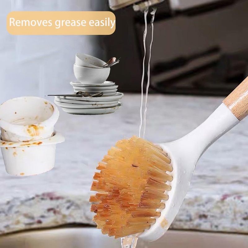 Dish Brush with Non Slip Handle Scrub Brush Dish Scrubber