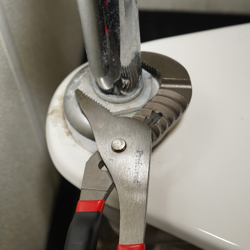 Proferred T16002 Straight Jaw Groove Joint Pliers, 10" Coated Grip