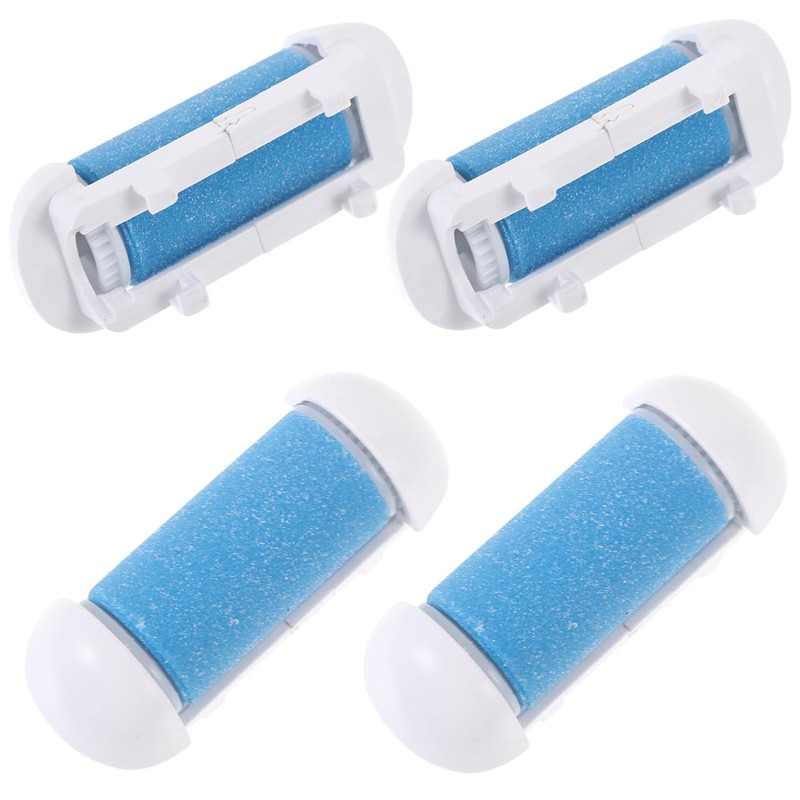 Healifty Replacement Roller Heads for Electric Foot Grinder 4Pcs Callus