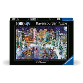 Ravensburger Canadian Collection: Canada City Lights 1000 Piece Jigsaw Puzzle for Adults - 12000828 - Handcrafted Tooling, Made in Germany, Every Piece Fits Together Perfectly
