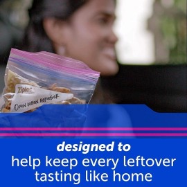 SC Johnson Ziploc Gallon Food Storage Bags, Grip 'n Seal Technology for Easier Grip,...