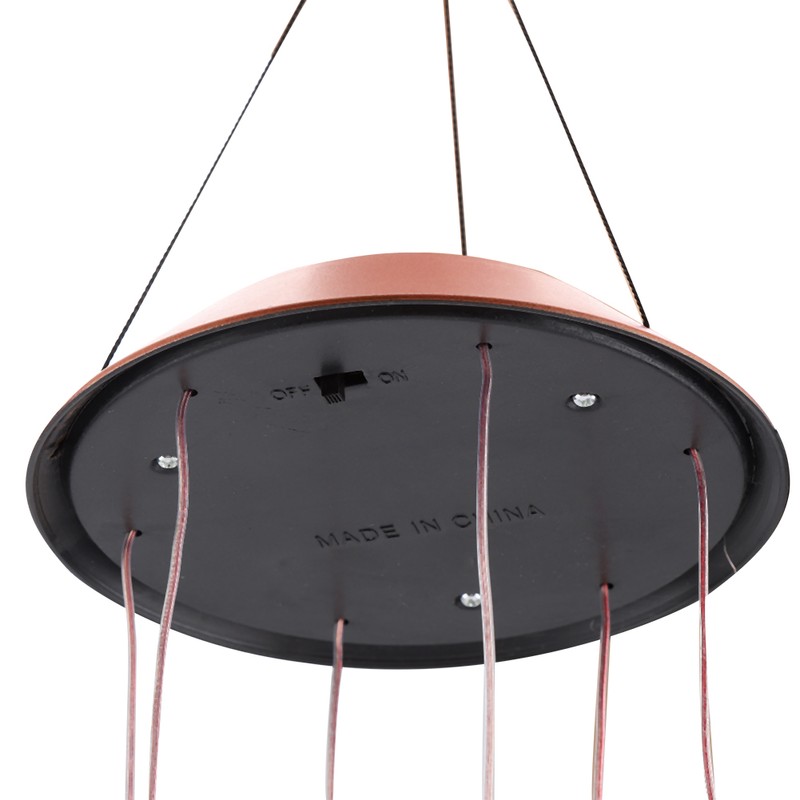 Pine Cones Style Solar Power Sensor LED Light Outdoor Colorful