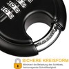 DAYGOS Heavy Duty Combination Padlock - Outdoor Stainless Steel Disc
