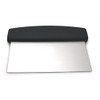 Dough Scraper, Thick Stainless Steel, 6" Wide
