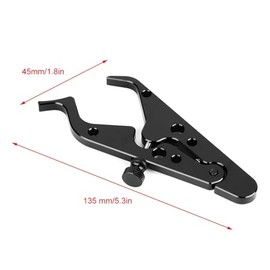 Acouto Abrazadera del acelerador de control de crucero de la motocicleta, herramienta de asistencia de control de manillar de acero universal para motocicleta de motocicleta