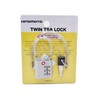 JTB Shoji TSA Lock Twin Lock 511006014 Silver