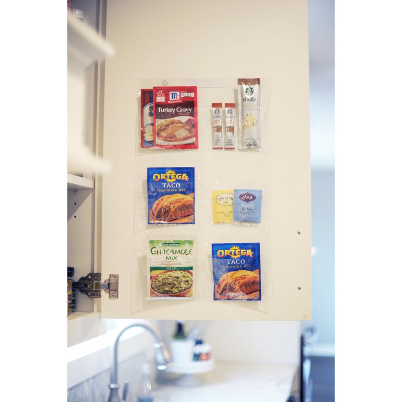 Spice Packet Holder for Kitchen- Seasoning Packet Holder- Spice Organizer-