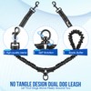 SlowTon Double Leash for Two Dogs - No Tangle Dog