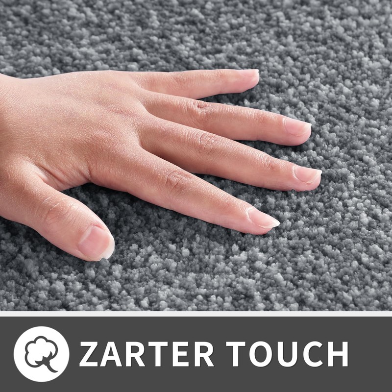Yimobra Non-Slip Bathroom Rug, Extra Soft and Comfortable, Water-Absorbent, Thick