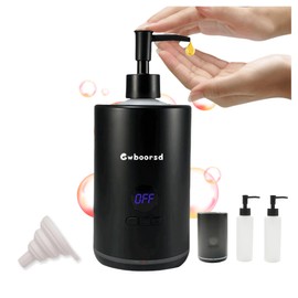oil warmer for scented oil,massage Oil Warmer for Massage, lotion Oil Warmer for Spa, Salon and Barber Shops,with 2 Oil Bottle Dispenser,with 1 White funnel,Temperature control,Atmosphere lights,Black