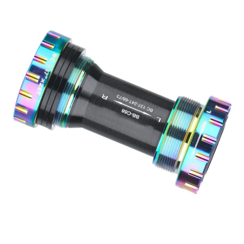 Bike Bottom Bracket Aluminum Alloy Resin Rust Prevention Long Durability