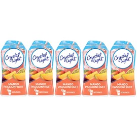 Crystal Light Liquid Water Enhancer Variety 5 each 1.62 fl oz bottles (Assorted Flavors) (Mango Passionfruit)