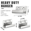 Luomorgo 10 Pcs Tile Display Hanger, Stainless Steel Wall Mounted