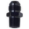 Fragola 481603-BL Black Size (-3) x 1/8" MPT Straight Adapter