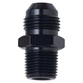 Fragola 481603-BL Black Size (-3) x 1/8" MPT Straight Adapter Fitting