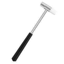 Dual Head Small Hammer, Double face Jewelry Mallet Hammer, Ergonomic Grip, Mini Hammers for Crafts, Watch, Tuning, Woodworking, Toys, Handcraft, Leather, Instruments, 18 cm Length Mini Hammer