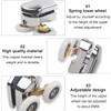 PMELCXD Curved Shower Door Rollers 4pcs 23mm Replacement Shower Door