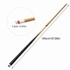 Billiards Cue Children's/Adult's Pool Stick Whitewood Rear Fork Design 1/2