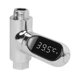 Shower Temperature Gauge | LED Digital Display Baby Bath Water C/F Temperature Gauge | 0 100? Baby Bath Water Temperature Gauge for Home Bathroom Kitchen