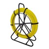 YANBORUI Fish Tape Fiberglass 6MM 500FT Fish Tape Puller Fiberglass Wire Cable Running with Cage [6mm*150m]