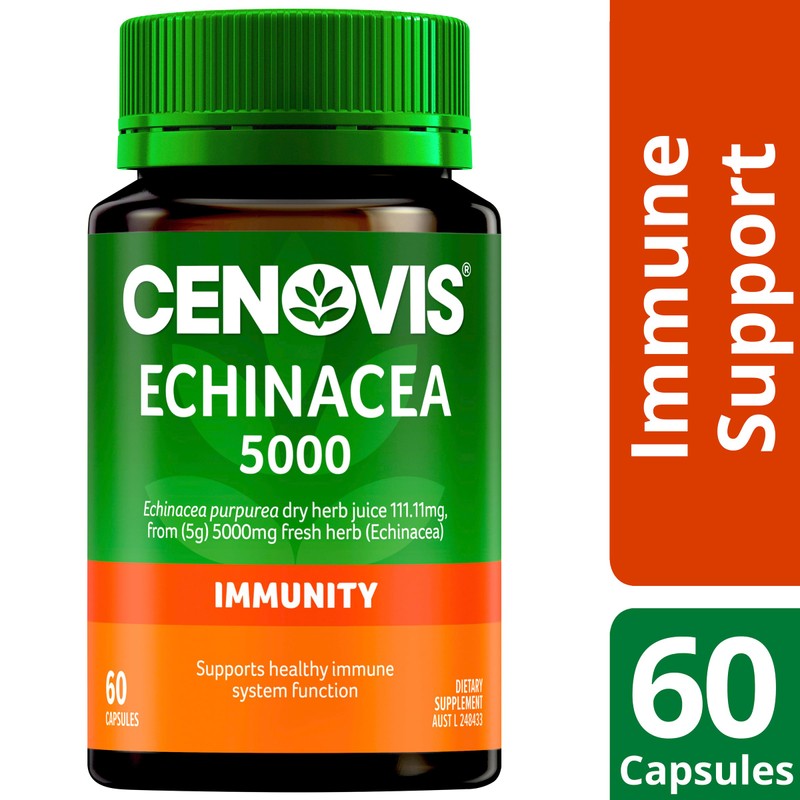 Cenovis Echinacea 5000 - Helps Reduce Occurrence and Duration of