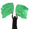 MUNAFIE Pack of 2 Praise Dance Flags Rectangle Flags Worship