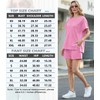 QIXING 2 Piece Sets for Women Summer Lounge Set Elastic