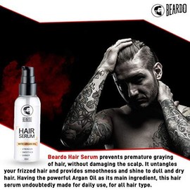 BEARDO HAIR SERUM With Argan Oil - 50ml