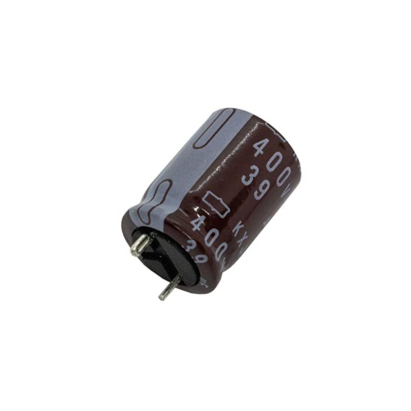 Elko Capacitor 10x Radial 39µF 400V Electrolytic Capacitor up to