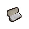 Full Leather Fly Fishing Wallet Lambs Wool Lined