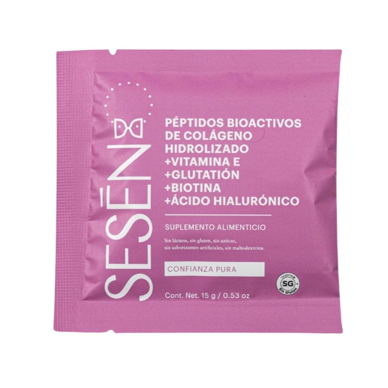 SESĒN | Colágeno Pink Grass Fed | 30 Sachets |