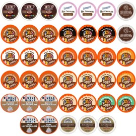 Perfect Samplers Flavored Hot Cocoa Pods Variety Pack 40 Count For Keurig Brew System