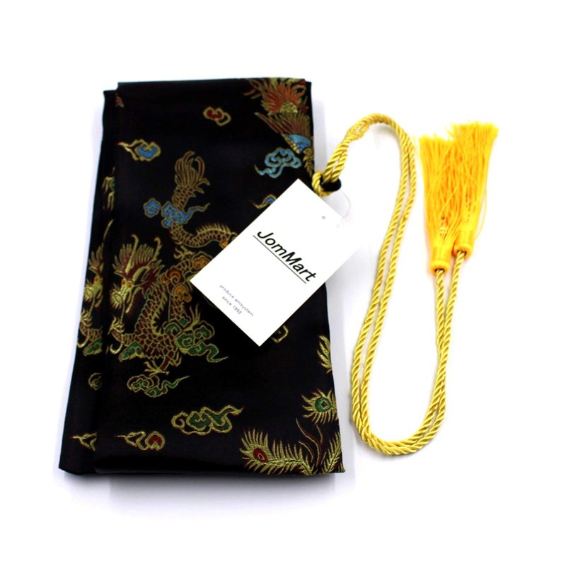 JomMart Sword Bag Black Base Dragon Phoenix Medium 110cm Storage
