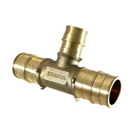 1 Pcs XFITTING Pex A 1 Inch x 1 Inch x 3/4 Inch Pex A Tee, 201-1-8=1XX