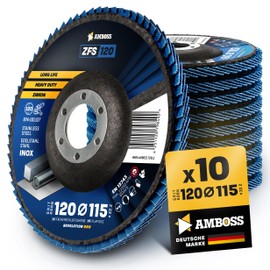 Abrasive Flap Disc Zircon Slanted K120 115 mm