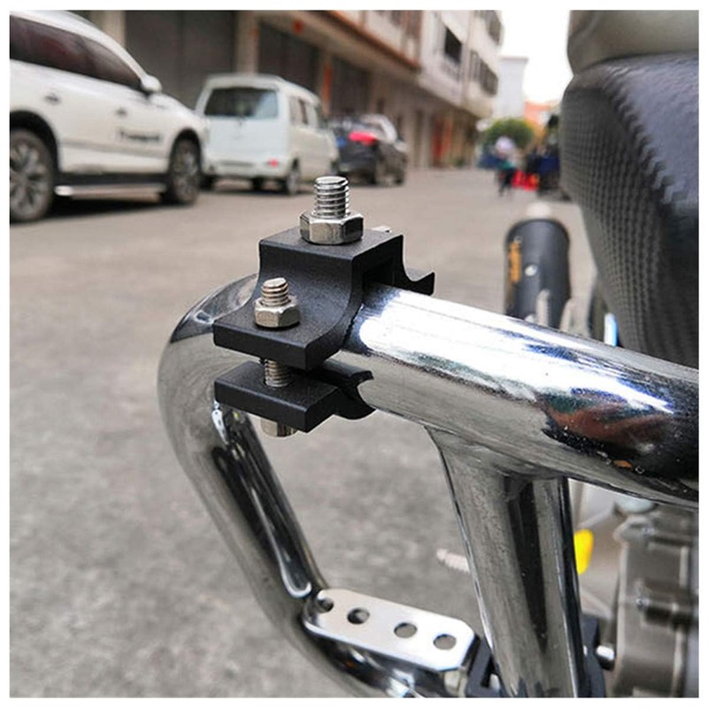 YFFSFDC Handlebar Holder, No Drilling Required, Motorcycle, LED, Work Light,