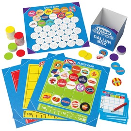 Drumond Park Logo Bingo Game - The Classic Logo Game of Brands You Know and Love in Bingo Format - 2-4 Player Family Games for Kids and Adults, Suitable for Ages 12 Years Old Plus