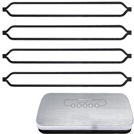 ziHenryDa 4 Pack Foam Replacement Gaskets compatible with NutriChef Vacuum Sealer Machine,Applies to NutriChef PKVS Automatic Vacuum Series Sealers