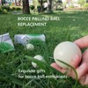 DONZWIYES Pallino Ball Replacement, for Bocce Ball Game and Boule