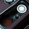Couslcd 4 Pack Car Cup Coasters, Silicone Insert Recessed Car