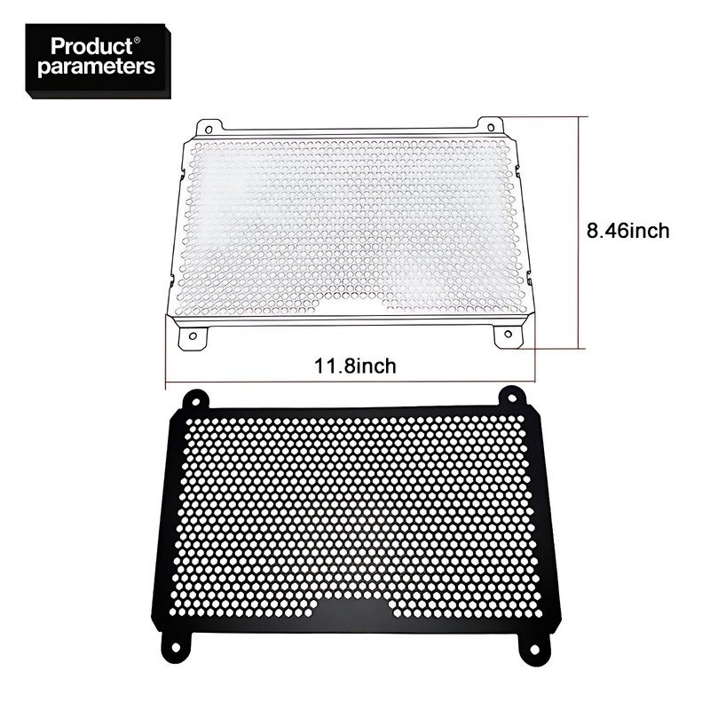 Aluminum Radiator Guard Fit for Ninja 400/Z400 (2018-2025) & Ninja