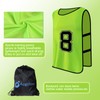Augctoer Scrimmage Vest Sports Pinnies,Practice Vests,Team Practice Jerseys, Numbered Training