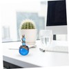 Kichvoe Resin Decorative Potion Bottle Figurine Shiny Mermaid Design for