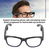 Smart Sunglasses Multifunctional Wireless Bluetooth Sunglasses for PC Laptop ComputerWhite
