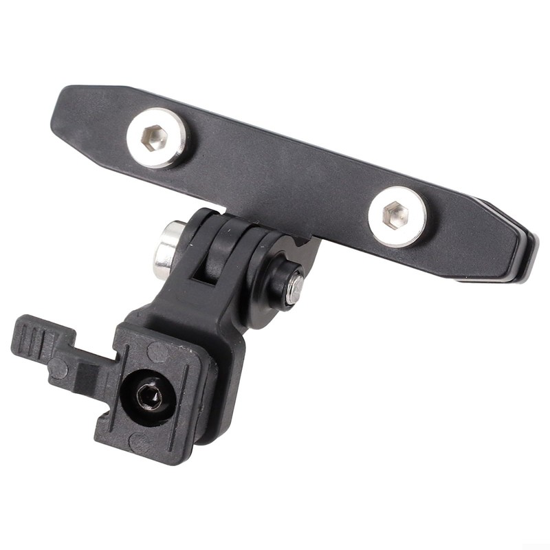 Bike Saddle Light Mount, Aluminum alloy + ABS Tail light