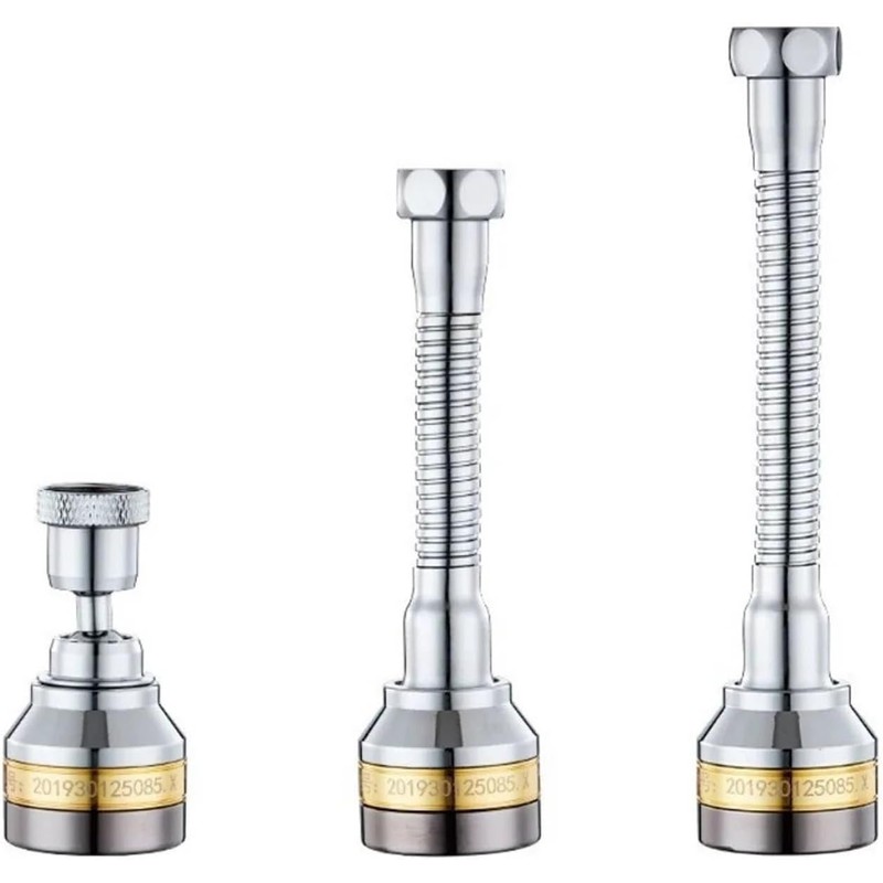 Extensor de aireador de grifo de cocina de latón ajustable