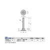 Sugatsune Industrial Lamp Brand Adjuster AD-502 AD-502BZC