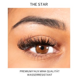 Aylashes Fake Lashes Starter Set, False Eyelashes, Natural, The Star Starter Kit (10-12 mm)