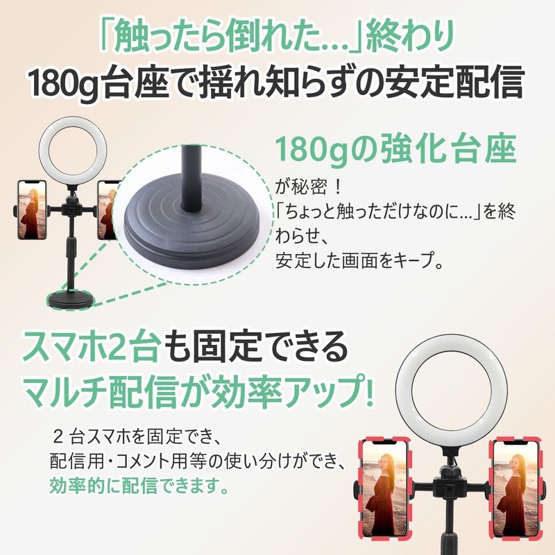 Easy to put on. Professional Grade Distribution Debut Ring Light,