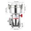 CUBELLIN Electric Grain Grinder Stainless Steel Spice Grinder Commercial Grain
